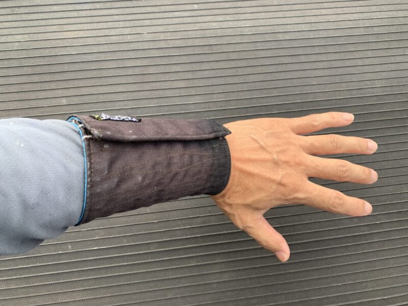 松のもみあげにも使える手甲